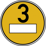 Feinstaubplakette Gelb